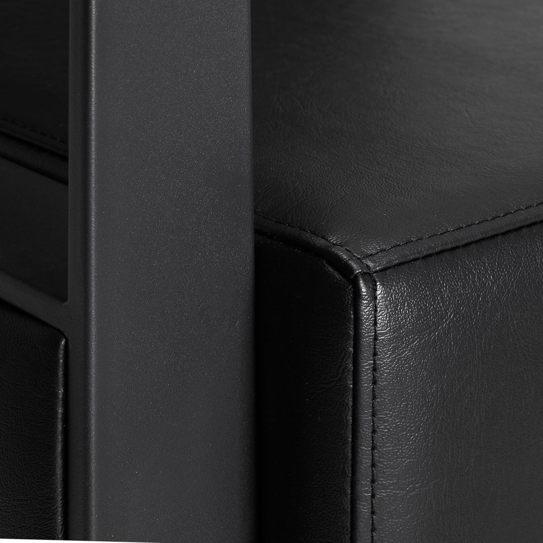 Fauteuil de Coiffeur Gabbiano Modena Noir