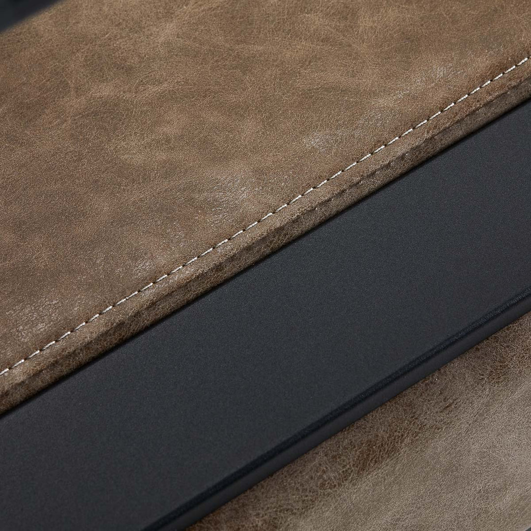 Fauteuil de Coiffeur Gabbiano Modena Vieux Marron