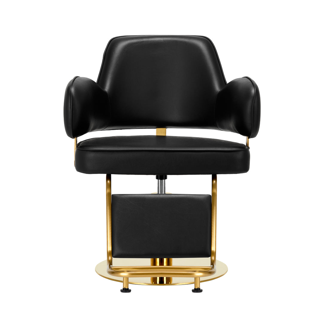 Fauteuil de Coiffeur Gabbiano Linz NQ Or-Noir