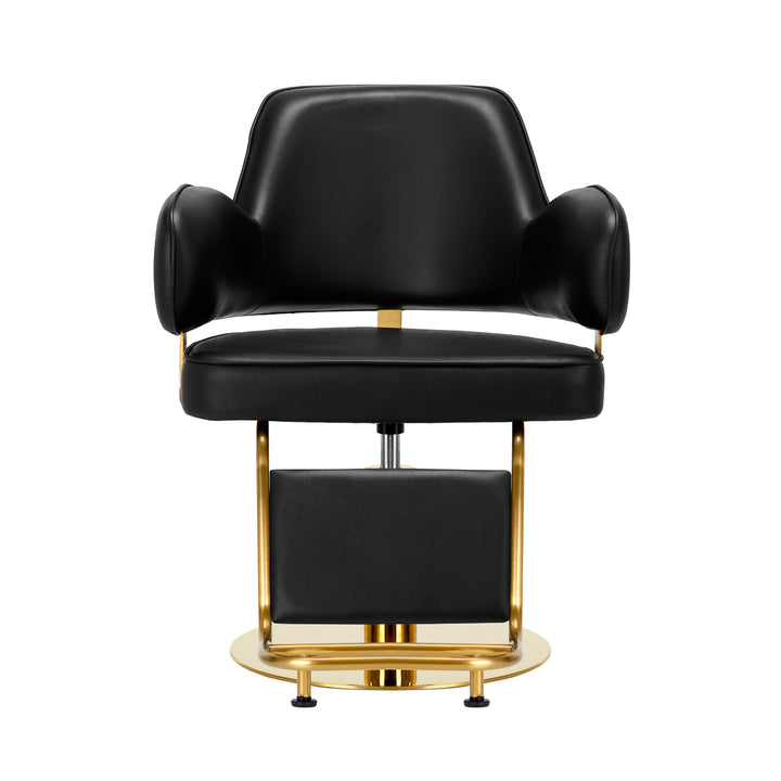 Fauteuil de Coiffeur Gabbiano Linz NQ Or-Noir