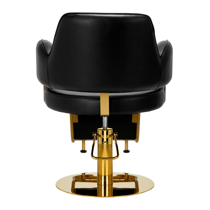 Fauteuil de Coiffeur Gabbiano Linz NQ Or-Noir