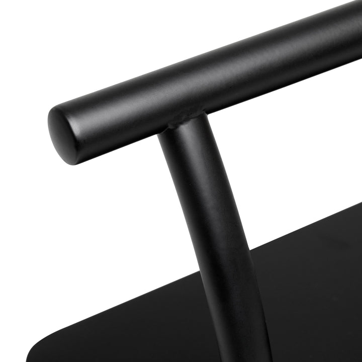 Repose Pieds Coiffeur Gabbiano L005S Noir - image 3