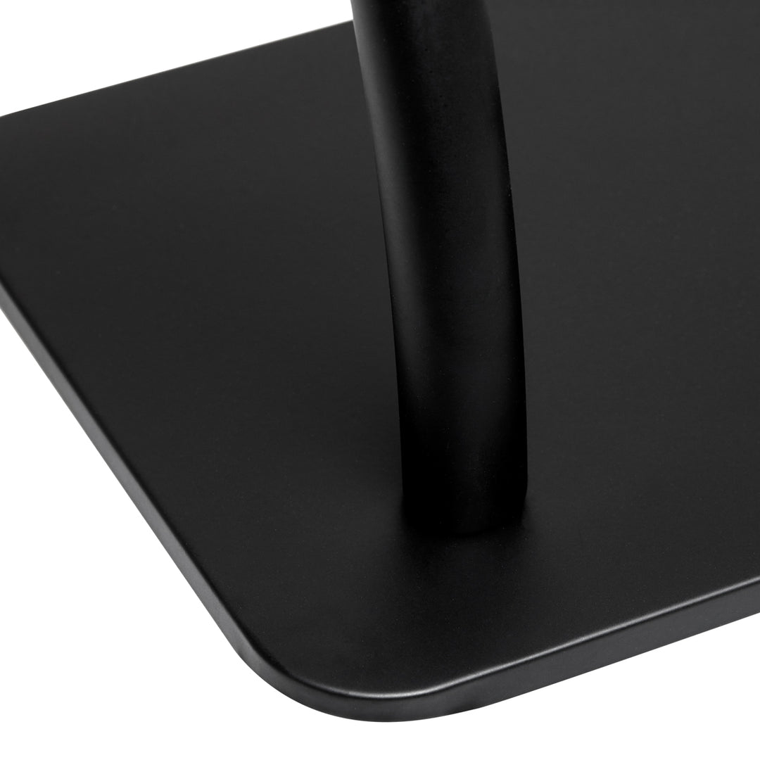 Repose Pieds Coiffeur Gabbiano L005S Noir - image 4