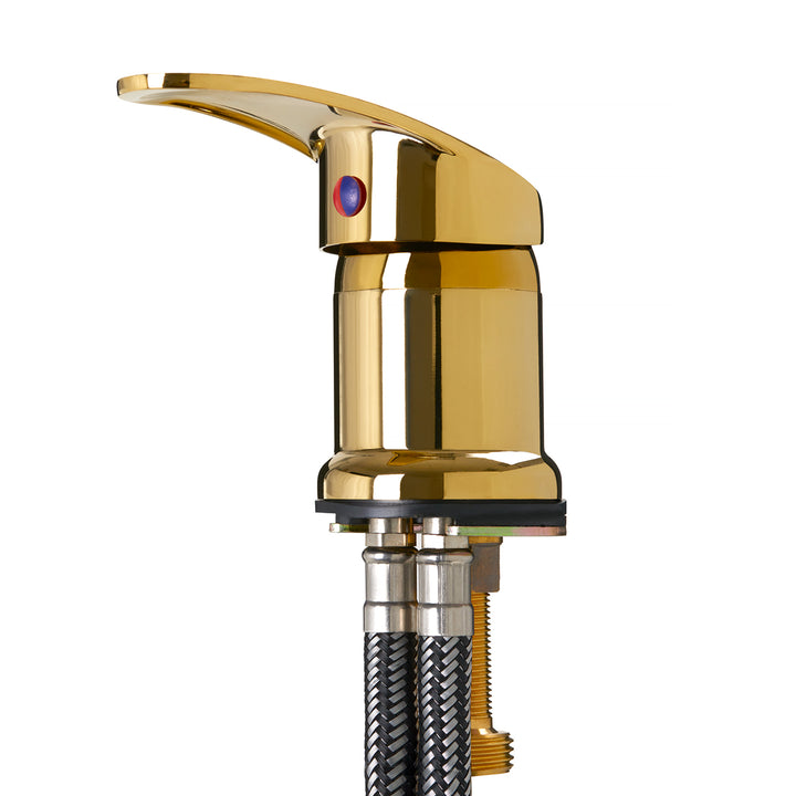 Robinet pour Bac Coiffeur Gabbiano Or