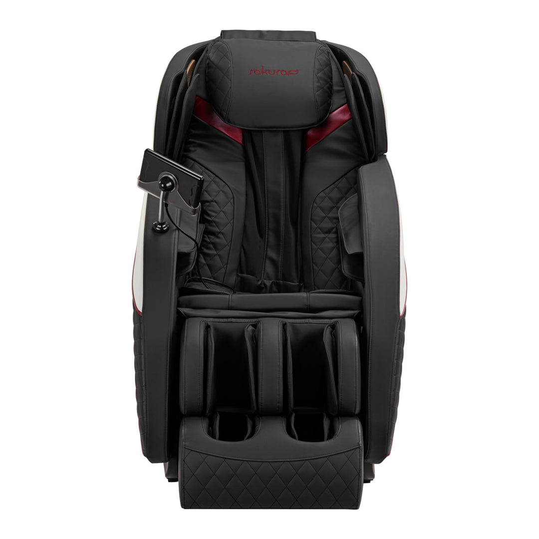 Fauteuil Massant Électrique Sakura Standard 801 Noir-Rouge - image 2