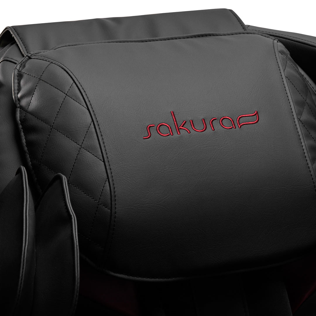 Fauteuil Massant Électrique Sakura Standard 801 Noir-Rouge - image 7