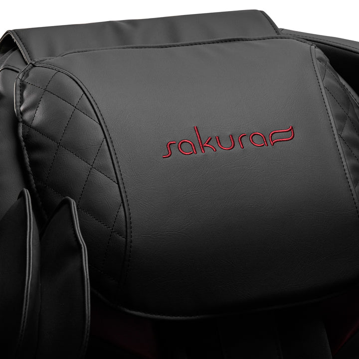 Fauteuil Massant Électrique Sakura Standard 801 Noir-Rouge - image 7