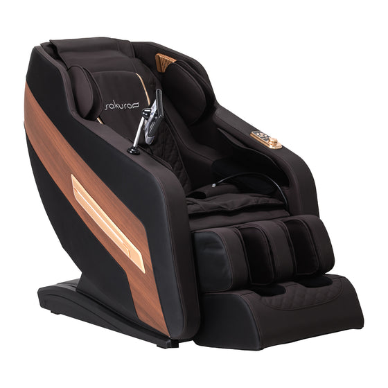 Fauteuil de massage électrique Sakura Classic 306A Marron
