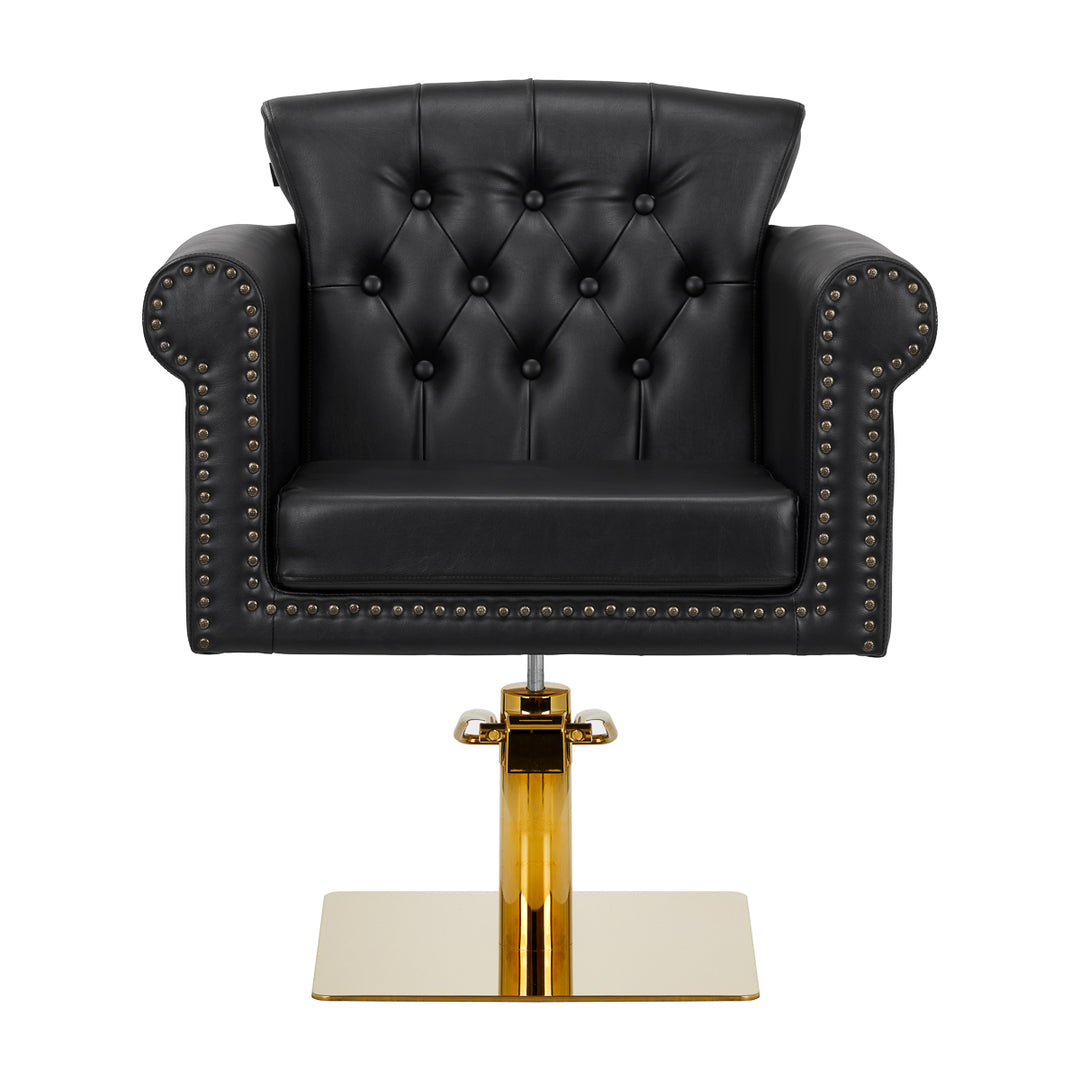 Fauteuil de Coiffeur Gabbiano Berlin Or-Noir
