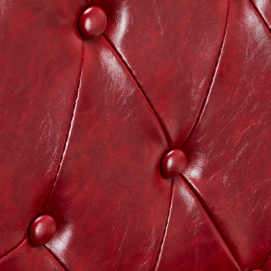 Fauteuil Barbier Gabbiano President Rouge - image 18