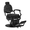 Fauteuil Barbier Gabbiano President Noir