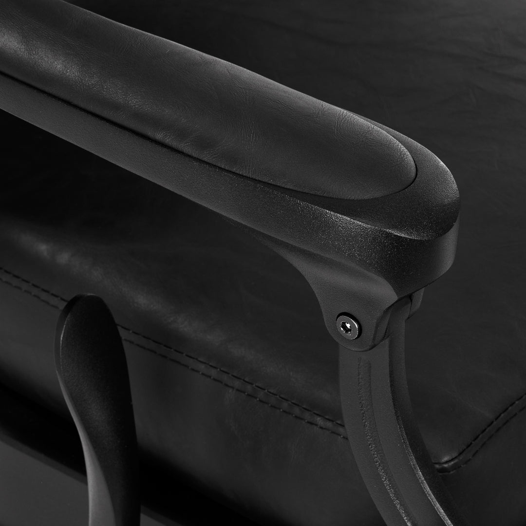 Fauteuil Barbier Gabbiano President Noir - image 6
