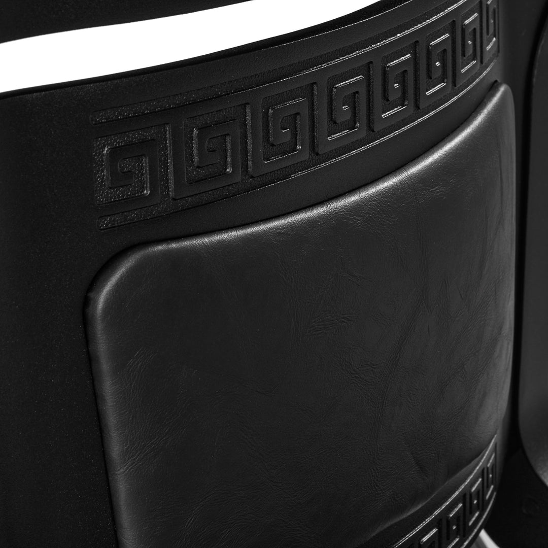 Fauteuil Barbier Gabbiano President Noir - image 11