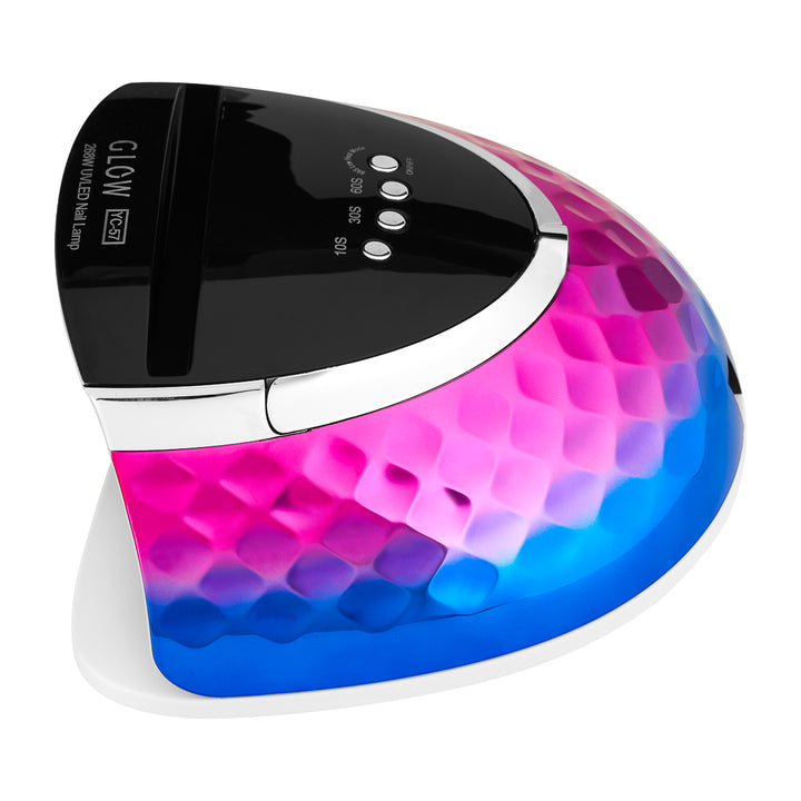 Lampe UV Ongles LED Glow YC57 268W Rose-Bleu
