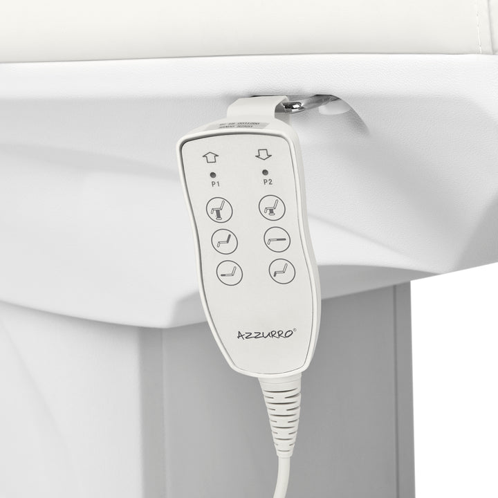Fauteuil Esthétique Électrique Azurro 891 3 Moteurs Blanc - image 11