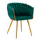 Chaise Réglable 4Rico QS-GW06G Velours Vert