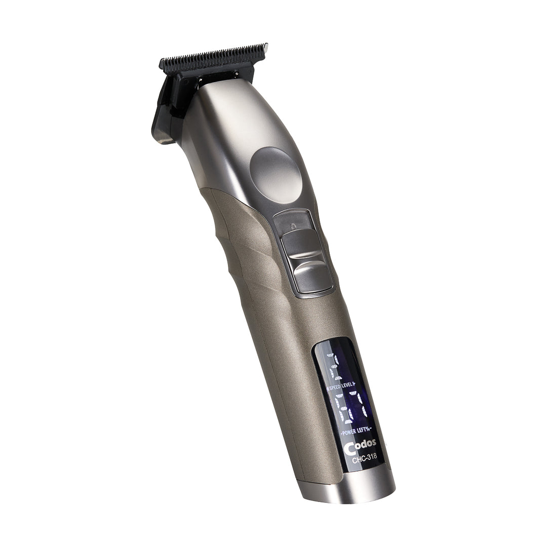 Tondeuse Sans câble Codos CHC-318 Barber Argent