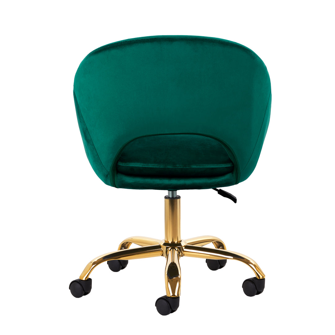 Chaise Pivotante 4Rico QS-MF18G Velours Vert 4