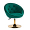 Chaise Pivotante Réglable 4Rico QS-BL12B Velours Vert