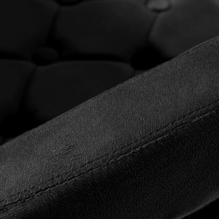 Chaise 4Rico QS-OF213G Velours Noir 9