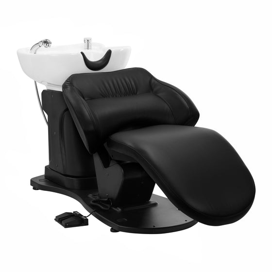 Bac Coiffeur Gabbiano Électrique Trycho Noir