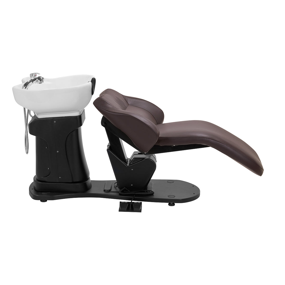 Bac Coiffeur Gabbiano Électrique Trycho Marron - image 2