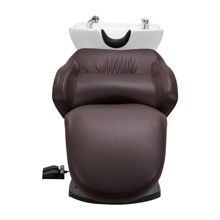 Bac Coiffeur Gabbiano Électrique Trycho Marron - image 6