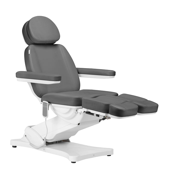 Fauteuil Esthétique Électrique Classic 2 Moteurs Pedi Gris - image 2