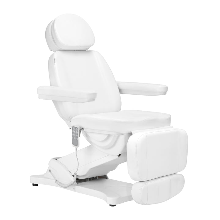 Fauteuil Esthétique Électrique Classic 4 Moteurs Inclinable Blanc