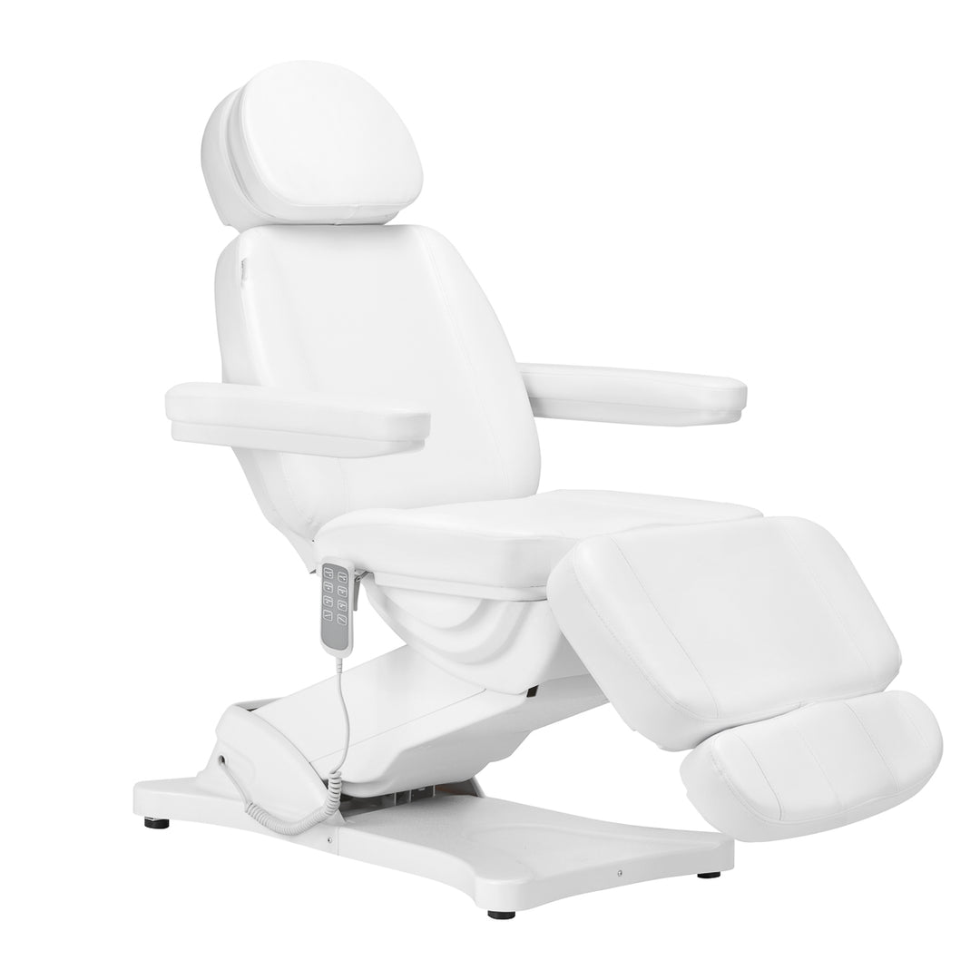 Fauteuil Esthétique Électrique Classic 4 Moteurs Inclinable Blanc - image 2