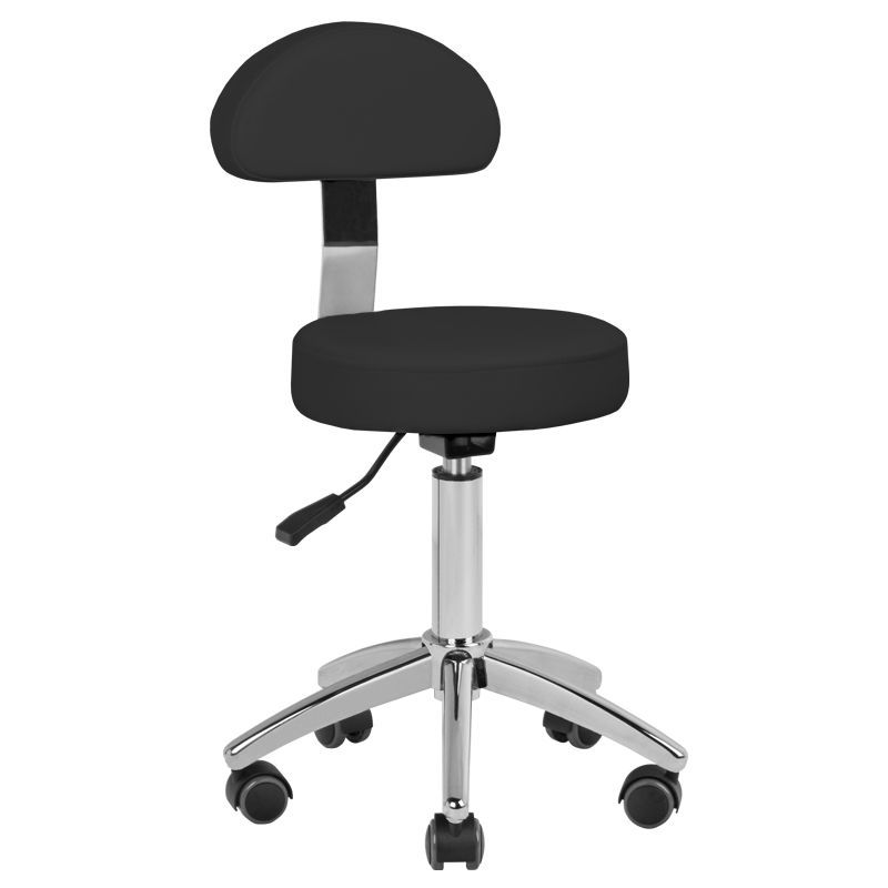 Fauteuil Esthétique Électrique Sillon Lux 273B 3 Moteurs avec Tabouret Noir - image 2