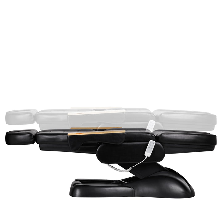 Fauteuil Esthétique Électrique Sillon Lux 273B 3 Moteurs avec Tabouret Noir - image 7