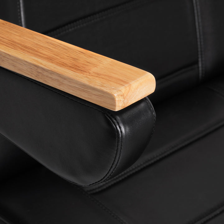 Fauteuil Esthétique Électrique Sillon Lux 273B 3 Moteurs avec Tabouret Noir - image 10