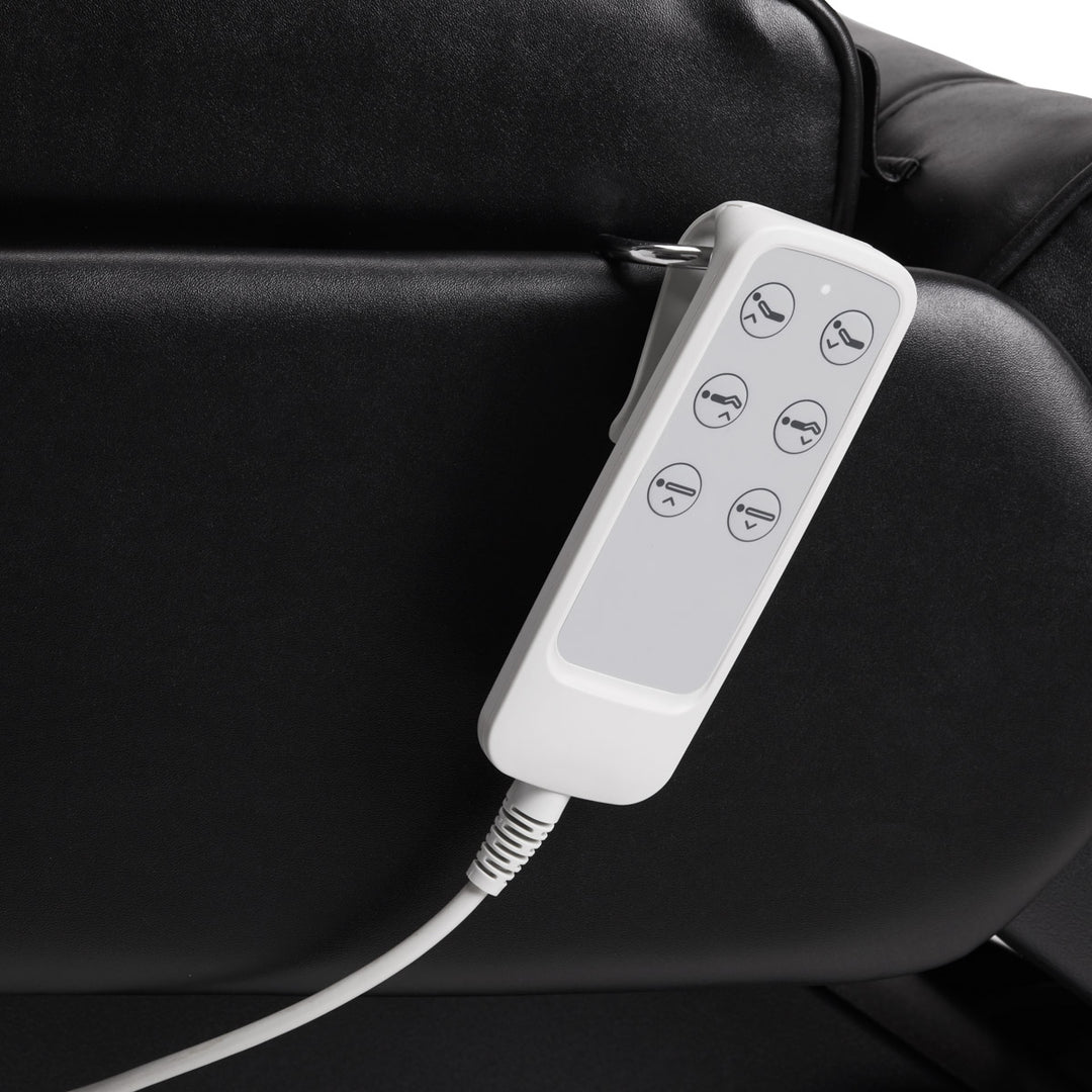Fauteuil Esthétique Électrique Sillon Lux 273B 3 Moteurs avec Tabouret Noir - image 16