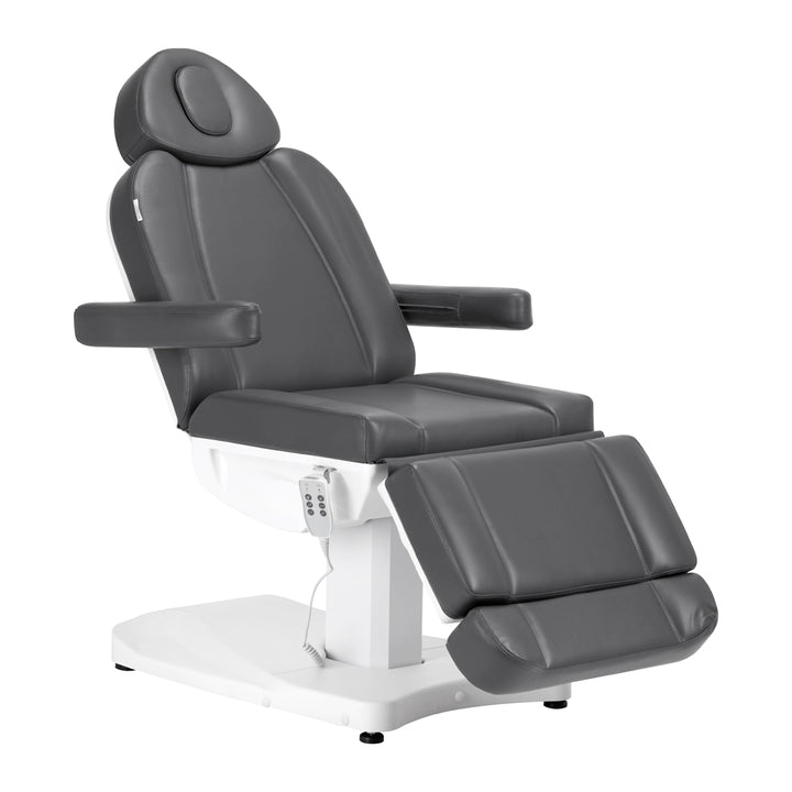 Fauteuil Esthétique Électrique Azurro 803D 3 Moteurs Gris