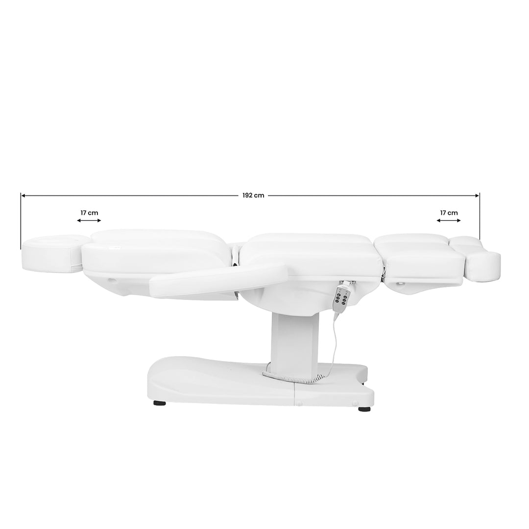 Fauteuil Esthétique Électrique Azurro 803D 3 Moteurs Blanc - image 23