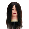 Tête à Coiffer Gabbiano WZ1 Cheveux Naturels 30 cm Noir