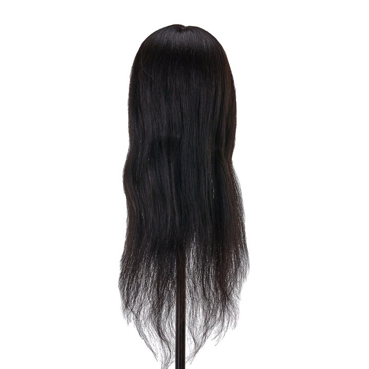 Tête à Coiffer Gabbiano WZ1 Cheveux Naturels 42 cm Noir - image 4