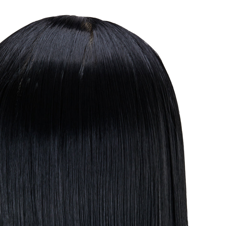 Tête à Coiffer Gabbiano WZ2 Cheveux Synthétiques 55 cm Noir - image 5
