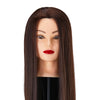 Tête à Coiffer Gabbiano WZ2 Cheveux Synthétiques 55 cm Châtain