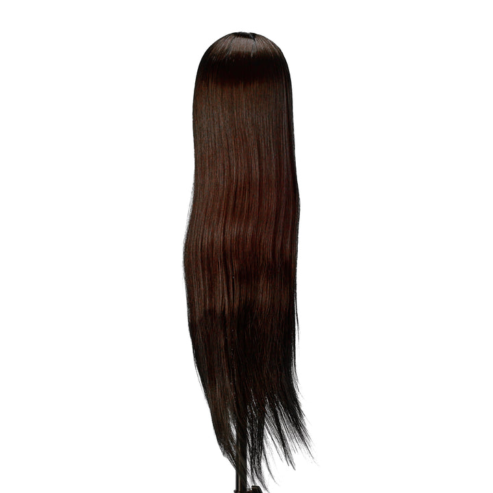 Tête à Coiffer Gabbiano WZ2 Cheveux Synthétiques 55 cm Châtain - image 4