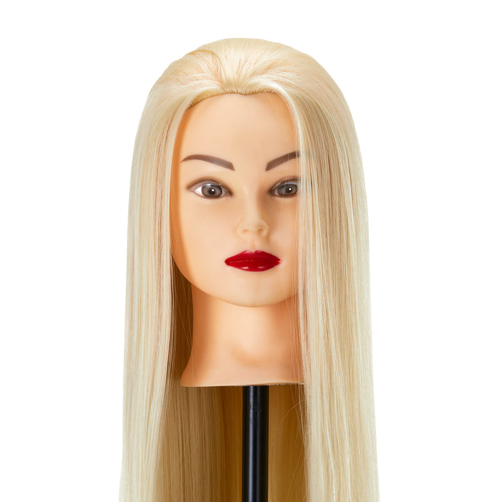 Tête à Coiffer Gabbiano WZ2 Cheveux Synthétiques 55 cm Blond