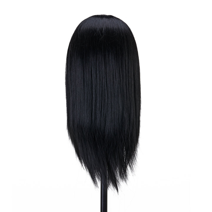Tête à Coiffer Homme avec Barbe Gabbiano WZ4 Cheveux Synthétiques Noir - image 4