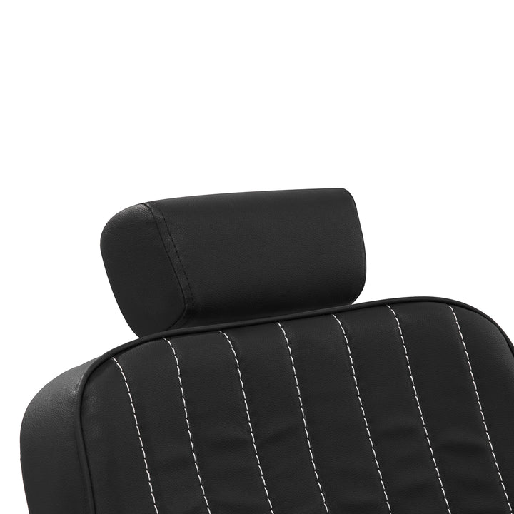 Fauteuil de barbier Gabbiano Marcus Or Noir 6