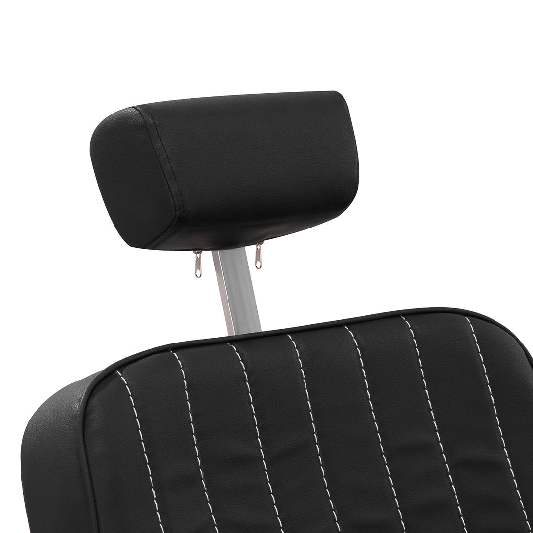 Fauteuil de barbier Gabbiano Marcus Or Noir 7