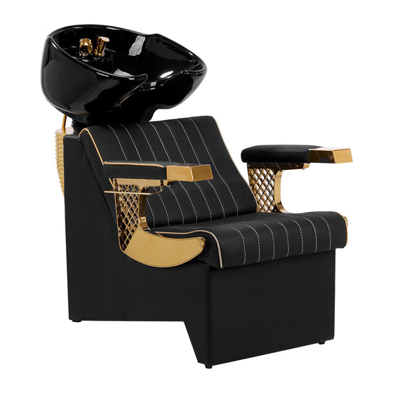Barber Wasunit Gabbiano Marcus Noir-Or