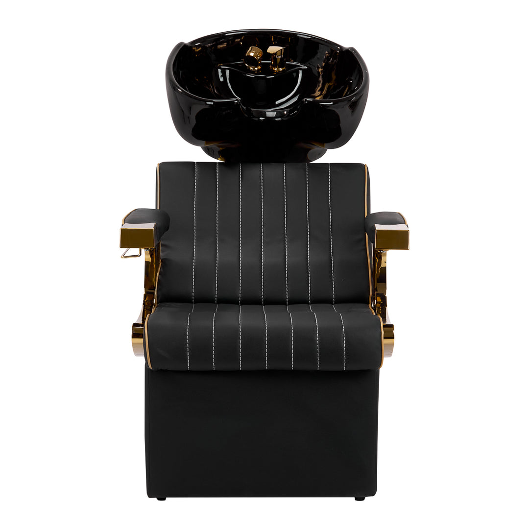 Barber Wasunit Gabbiano Marcus Noir-Or - image 3