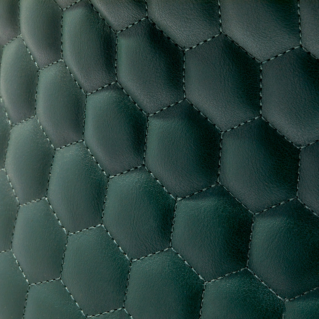 Fauteuil de Coiffeur Gabbiano Versailles Or Vert bouteille