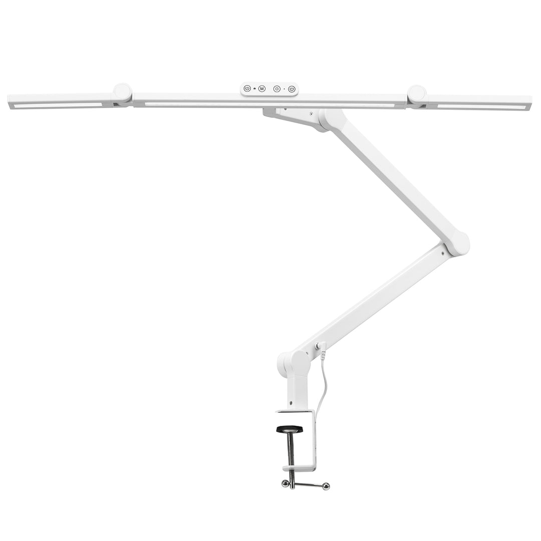 Lampe Esthétique avec Pince et Intensité et Couleur Réglables Glow L03 Blanc - image 4