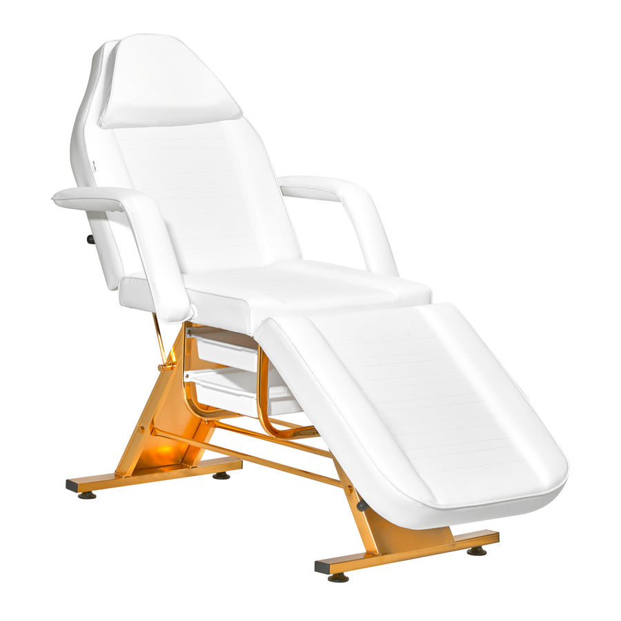 Fauteuil Esthétique Sillon 202 Pro Or Blanc 1